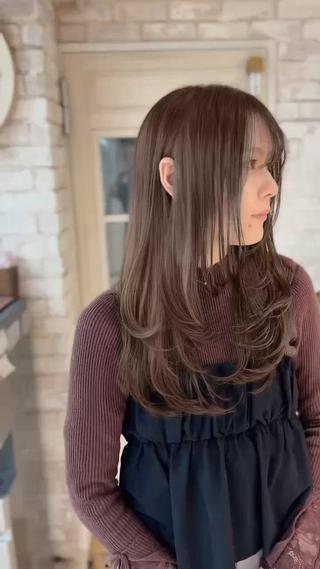 ロング 奥野 貴史 代表 レイヤーのヘアスタイル