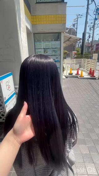 ロング カラー 髪質改善/縮毛矯正 透明感カラー/スバルのヘアスタイル