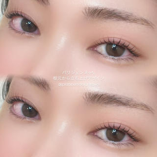 根元から立ち上げパリジェンヌ♡
「時短メイクの味方！
パリジェンヌならビューラーもマスカラも不要
忙しい朝にぴったりです」
 