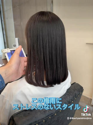 乾かすだけでこの艶感!簡単にアレンジできる