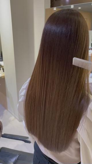 ロング 【髪質改善】 川津翔太のヘアスタイル