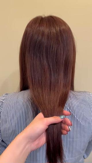 カラー KOKORO 中村 朱里のヘアスタイル
