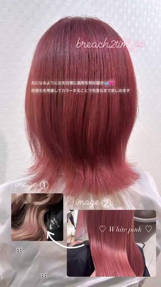 ショート カラー 柔らか垢抜けｶﾗｰと ｶｯﾄ🫧ASUKAのヘアスタイル