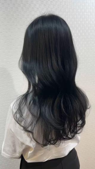 ロング カラー 柔らか垢抜けｶﾗｰと ｶｯﾄ🫧ASUKAのヘアスタイル