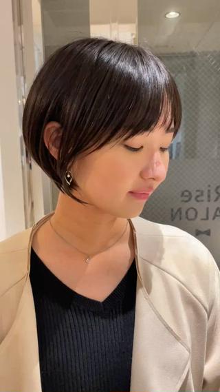 丸みショート