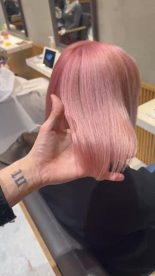ショート カラー Aster 店長 れおんのヘアスタイル
