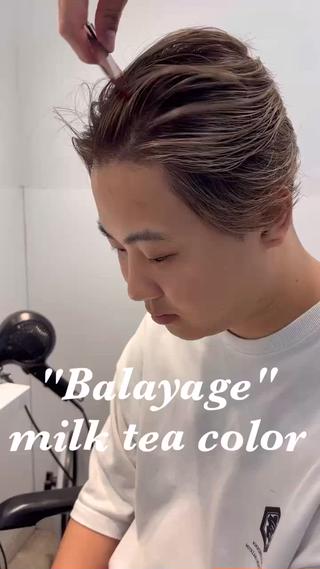 カラー 半個室　メンズパーマ 多田崚馬　メンズ特化のヘアスタイル