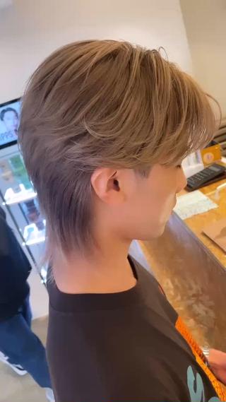 カラー 半個室　メンズパーマ 多田崚馬　メンズ特化のヘアスタイル