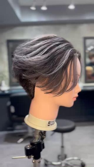 カラー 半個室　メンズパーマ 多田崚馬　メンズ特化のヘアスタイル