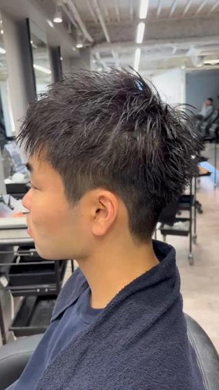 ショート メンズ特化／短髪 石飛皓平のヘアスタイル