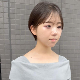 似合わせショートカット 