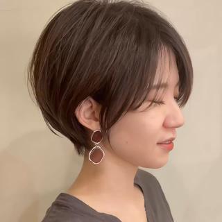 似合わせショートカット 