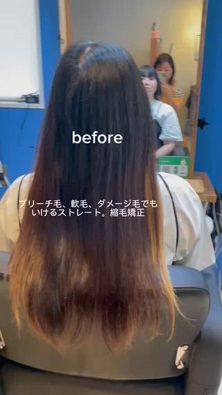 ロング 山本(末田) 崇子のヘアスタイル