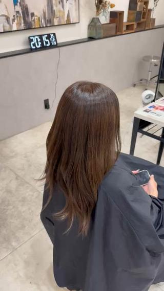 ロング カラー ciate 山口 MAHIROのヘアスタイル