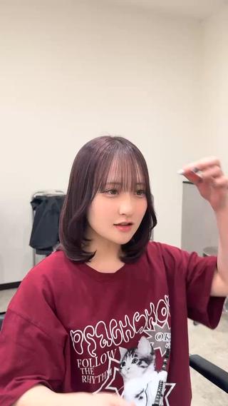 カラー ciate 山口 MAHIROのヘアスタイル