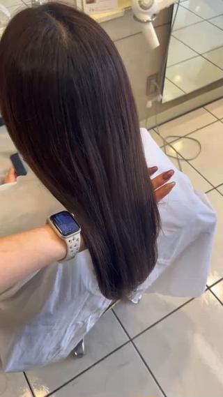 セミロング 🫧艶 ×透明感🫧 吉田 陽菜のヘアスタイル