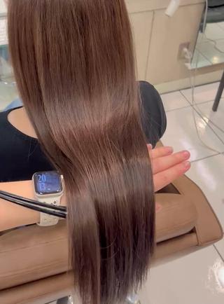 ロング 🫧艶 ×透明感🫧 吉田 陽菜のヘアスタイル