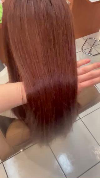 ロング 🫧艶 ×透明感🫧 吉田 陽菜のヘアスタイル