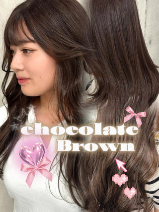 秋冬人気♡
ブリーチなしでつくるチョコレートブラウン
ほんのりくすみミックス、
ほんのりピンクミックス、など
1人1人に合わせた提案させていただきます!