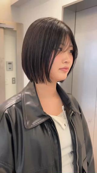 バングは長めに
ニュアンスな大人ボブ
一人一人に合わせたボブ創ります