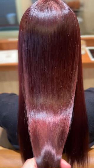 ロング カラー 髪質改善専門美容室 Reshilリシルのヘアスタイル