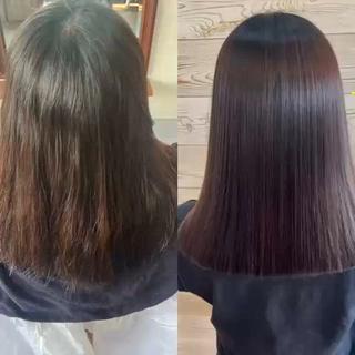ミディアム 成田市縮毛矯正 古屋大揮のヘアスタイル