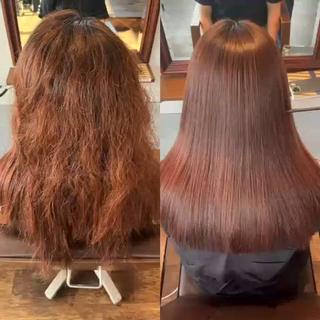 ロング 成田市縮毛矯正 古屋大揮のヘアスタイル