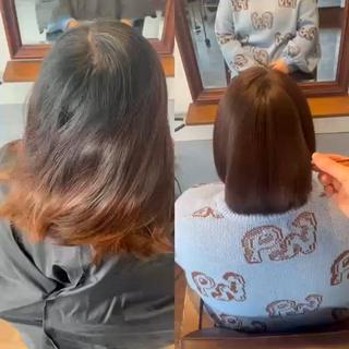 ショート 成田市縮毛矯正 古屋大揮のヘアスタイル