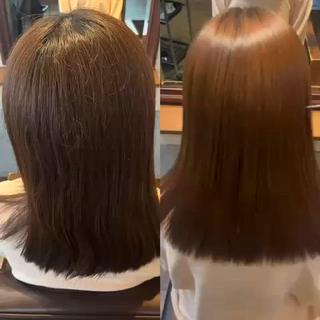 ミディアム 成田市縮毛矯正 古屋大揮のヘアスタイル