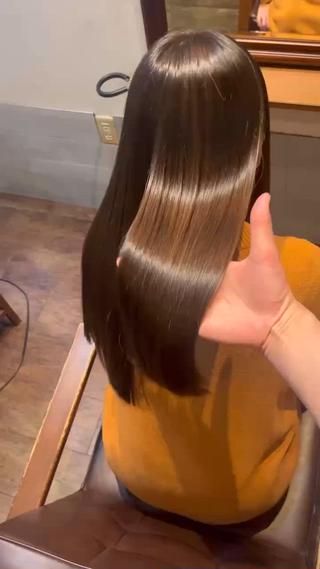 ロング 成田市縮毛矯正 古屋大揮のヘアスタイル