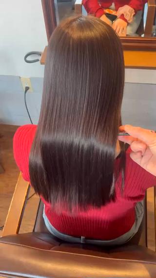 ロング 成田市縮毛矯正 古屋大揮のヘアスタイル