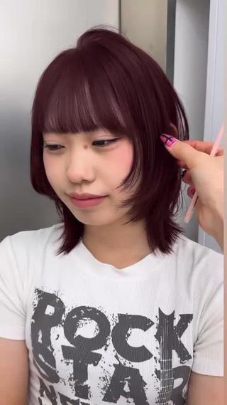 カラー AISA viewNAGOYAのヘアスタイル