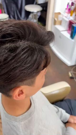 パーマ メンズ 山本 健生のヘアスタイル