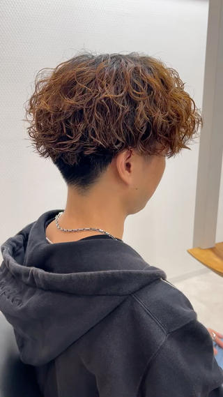 メンズ メンズパーマ/メンズ カット　丹上俊弥のヘアスタイル