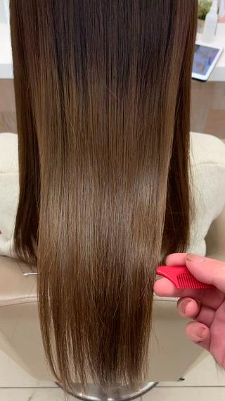 髪質改善/艶感カラー 田中 陵のヘアスタイル