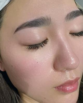 自眉を生かしたスタイルが得意です 