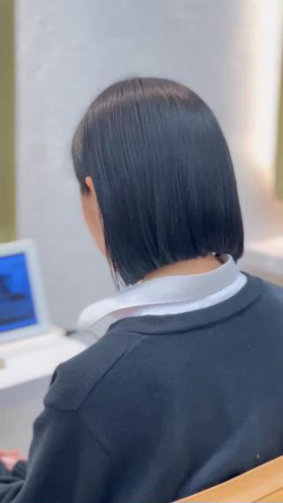 丸みボブ︎