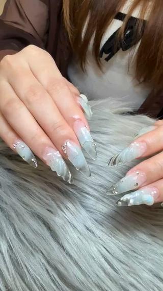 ネイル ANH ゴテゴテネイルのネイルデザイン