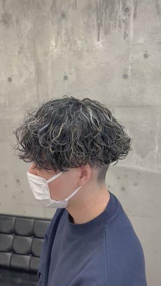 カラー パーマ メンズ YUYA/メンズパ ーマ/メンズのヘアスタイル