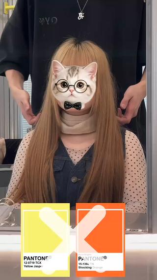 ロング カラー Ryo/艶カラー /小顔レイヤーカットのヘアスタイル