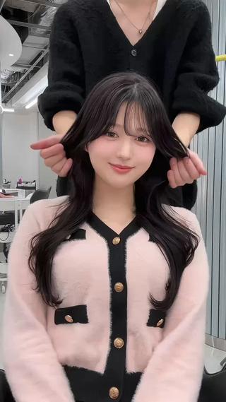 ロング カラー Ryo/名古屋 /小顔レイヤーカットのヘアスタイル