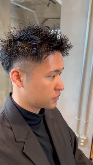 ショート パーマ メンズ &グループ代表取締役 KOHEIのヘアスタイル