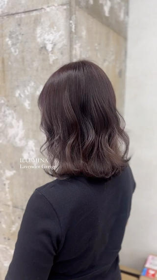 ミディアム カラー nanami ¦髪質改善¦ブリーチのヘアスタイル