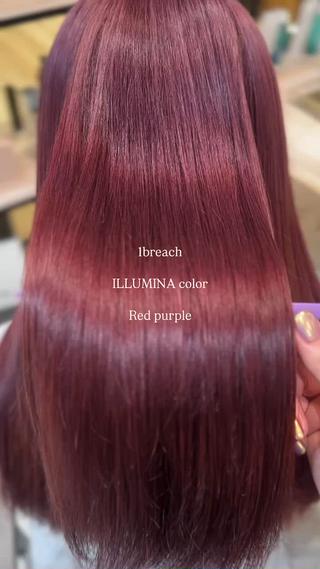 セミロング カラー nanami ¦髪質改善¦ブリーチのヘアスタイル