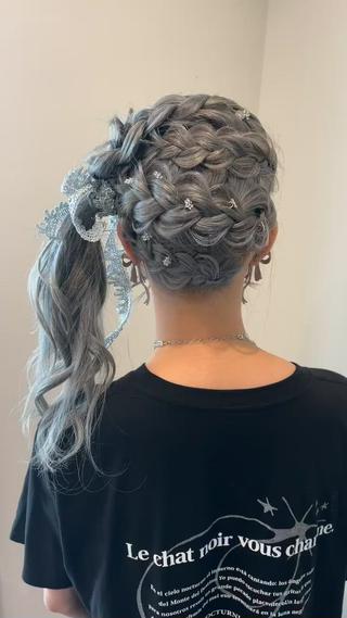 体育祭のアップ担当させていただきました
超絶可愛い
セットやアレンジ得意です
ぜひおまかせください 