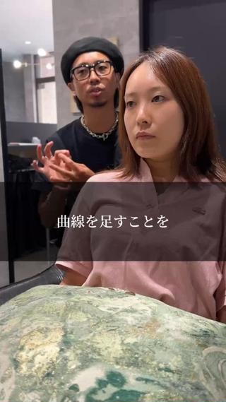 ショート カラー 似合わせカット 岩滿のヘアスタイル