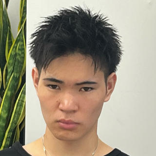 ショート メンズ 釜谷 健二郎のヘアスタイル
