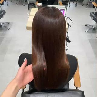 セミロング ゆうな🎀 ／SOYON栄のヘアスタイル