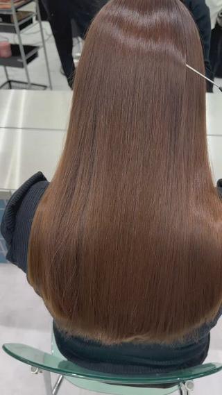 ロング ✨縮毛矯正✨レイヤー ホウダカズヒロのヘアスタイル