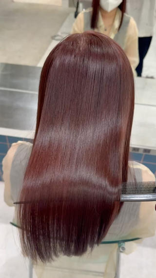 ロング ✨縮毛矯正✨レイヤー ホウダカズヒロのヘアスタイル